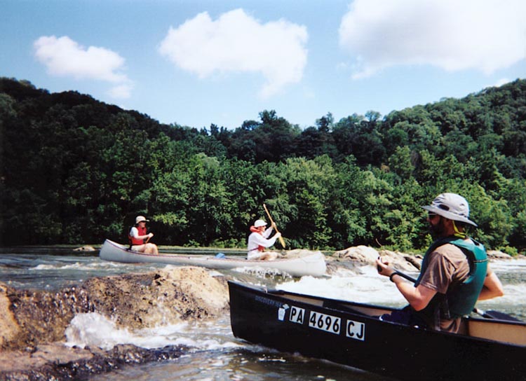 Blue Juniata River.