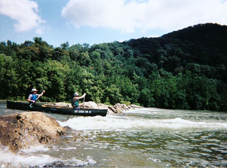 Blue Juniata River.