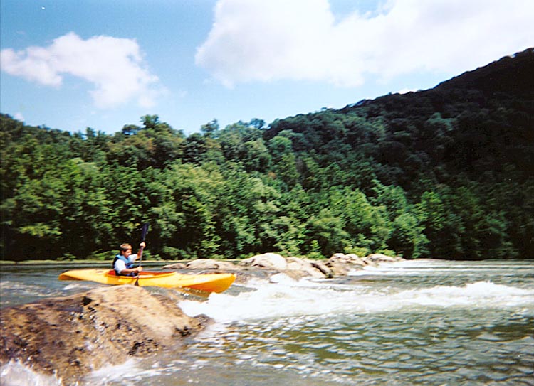 Blue Juniata River.