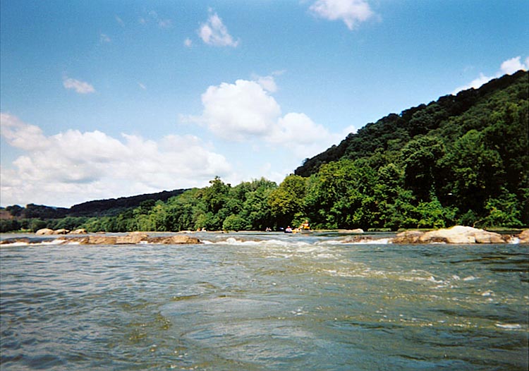 Blue Juniata River.