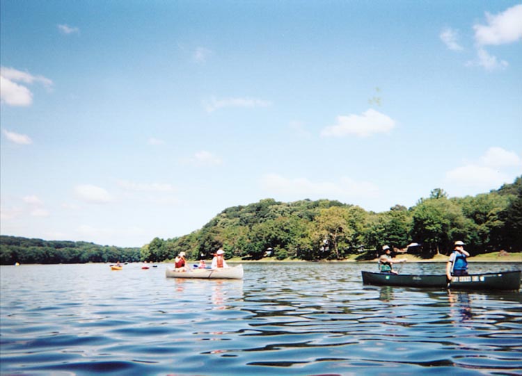 Blue Juniata River.