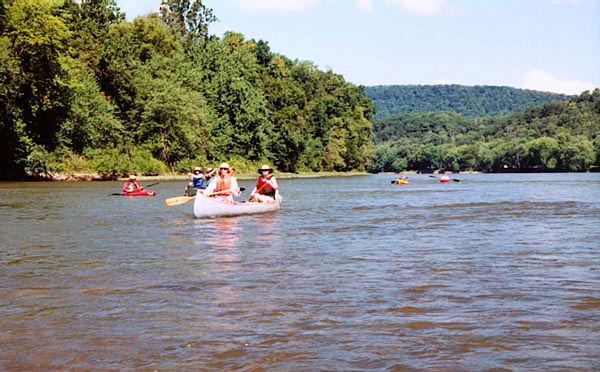 Blue Juniata River.