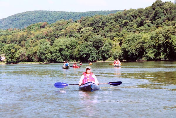 Blue Juniata River.