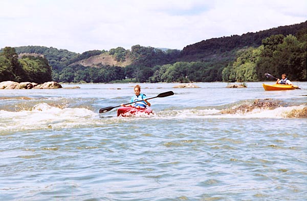 Blue Juniata River.