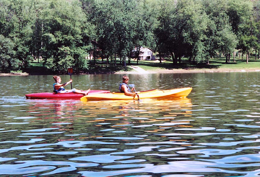 Blue Juniata River.