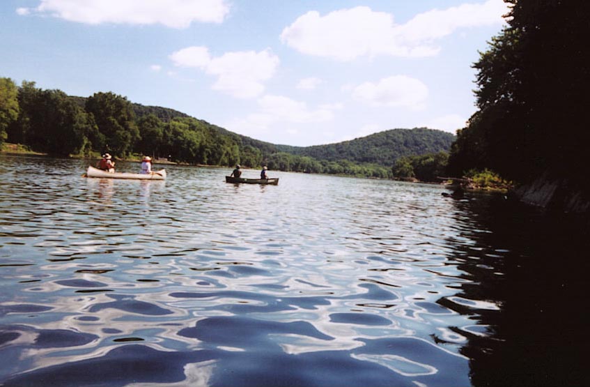 Blue Juniata River.