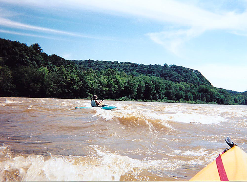 Blue Juniata River.