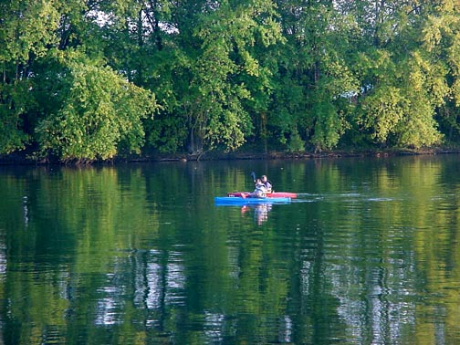 Blue Juniata River  Newton Rapids.