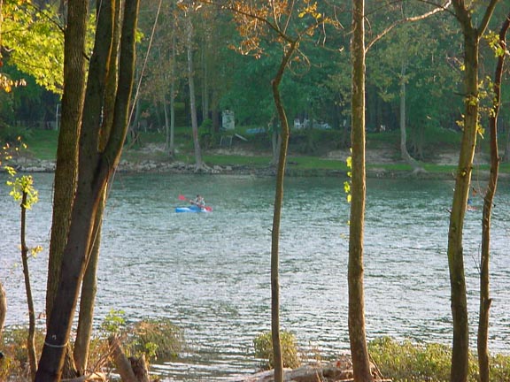 Blue Juniata River  Newton Rapids.