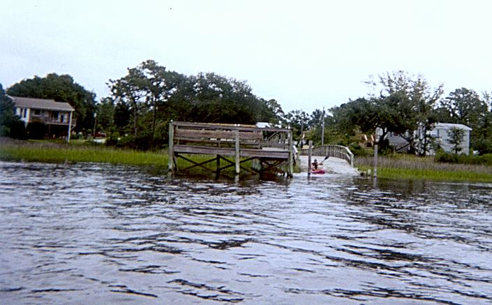  Community pier and boat ramp.