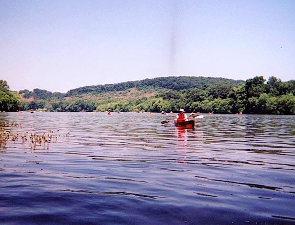 Blue Juniata River.