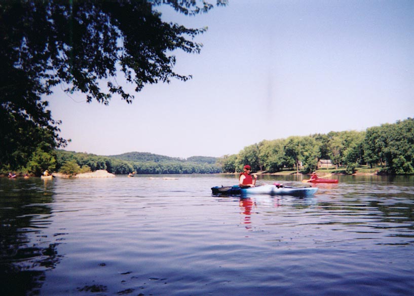 Blue Juniata River.