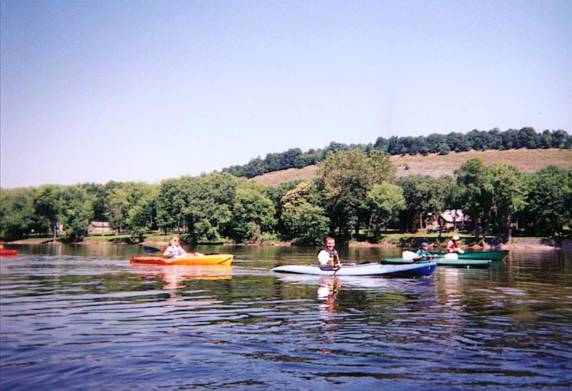 Blue Juniata River.