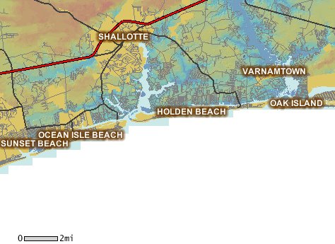  County GIS information about the area. 